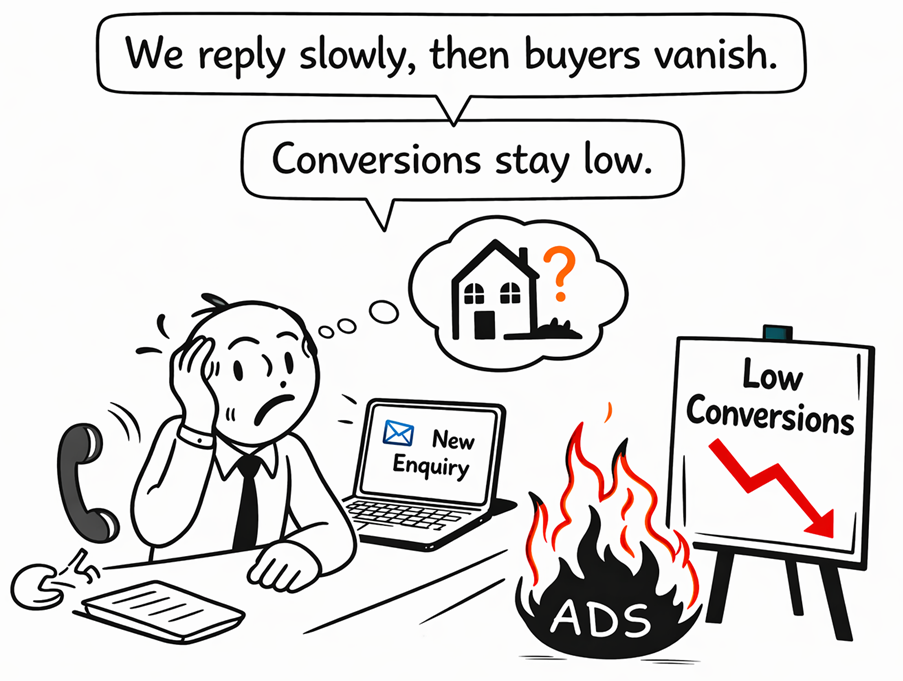 Real estate follow-up problem